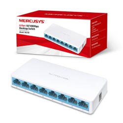 DESKTOP SWITCH MERCUSYS MS108 8 PORTS 10/100/1000MBPS DESKTOP SWITCH MERCUSYS MS108 8 PORTS 10/100/1000MBPS
